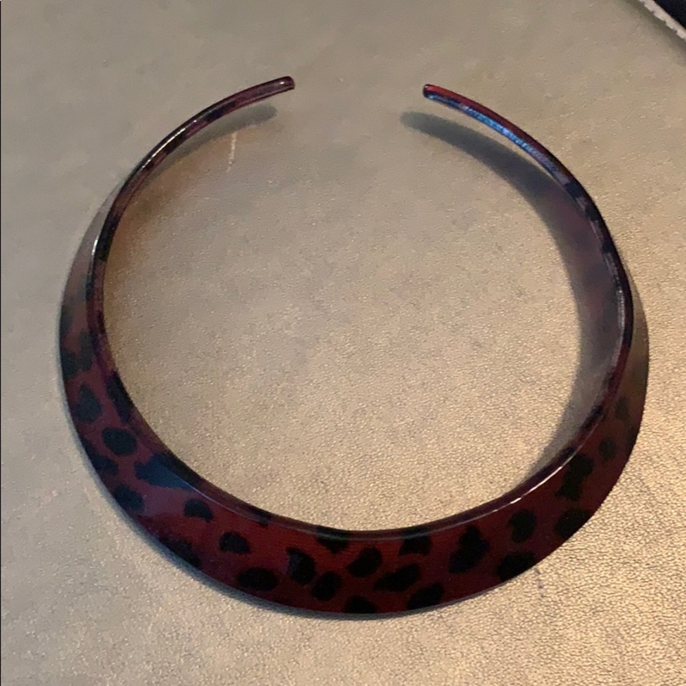 Leopard Band Necklace